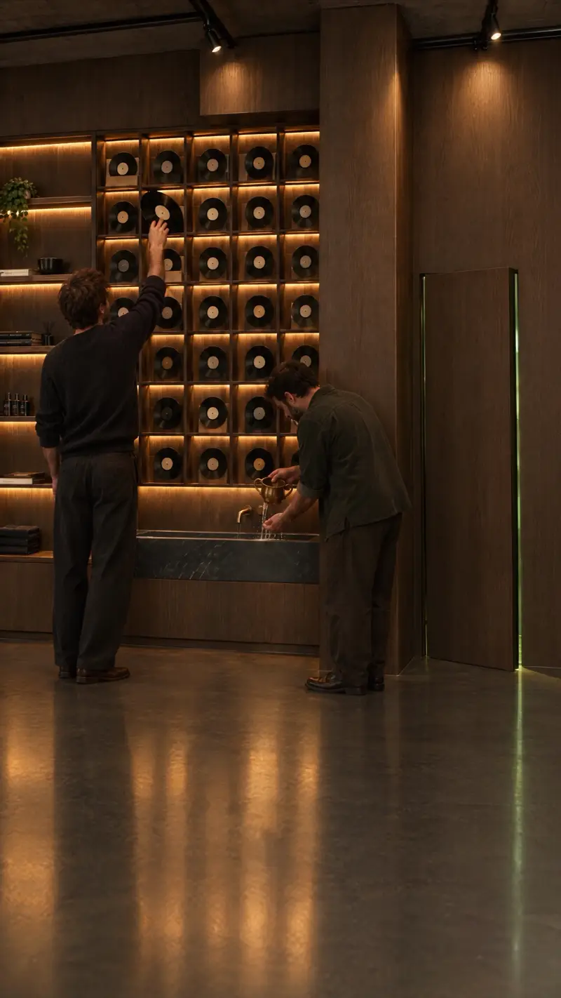 La porte cachée qui mène à la Secret Room